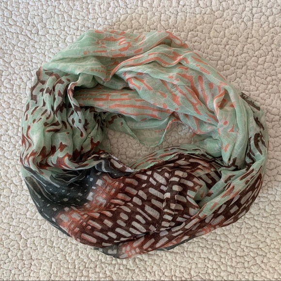 Aldo Patterned Infinity Scarf - Picture 2 of 3
